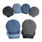 Boina Octagonal Denim Lavado Primavera Otoño