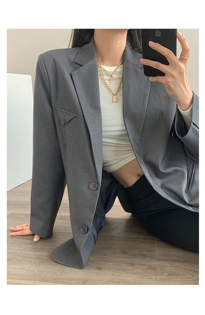 Blazer Oversized de Alta Gama con Corte Relajado - Image 17