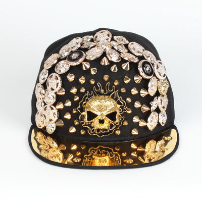 Gorra de Béisbol Calavera Leopardo con Remaches para Hombre y Mujer - Image 9