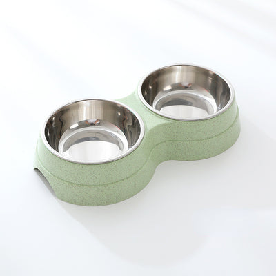 Comedero Doble Acero Inoxidable para Perros y Gatos - Bebedero Dual Mascotas - Image 7