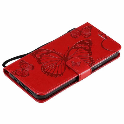 Funda de Cuero para Teléfono con Mariposa Prensada - Image 78