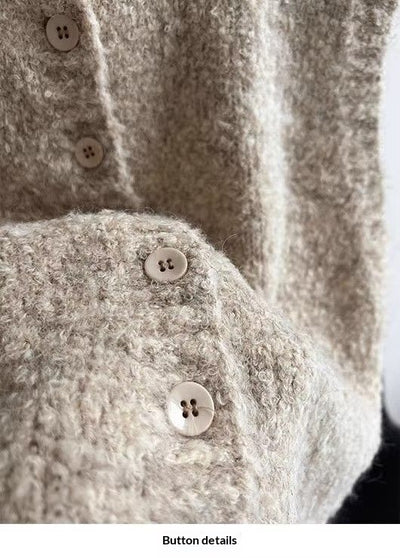 Chaleco Relajado para Mujer con Cuello Alto Superpuesto - Image 16