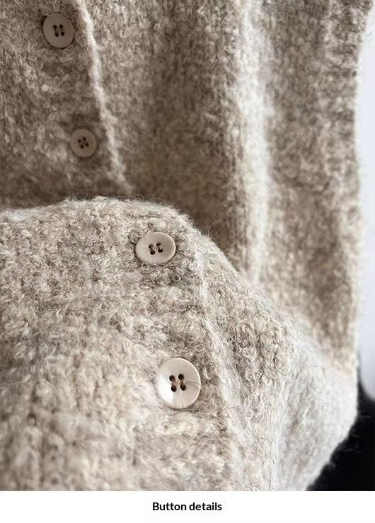 Chaleco Relajado para Mujer con Cuello Alto Superpuesto - Image 16