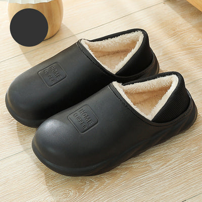 Zapatillas de Abrigo para Pareja con Suela Gruesa y Algodón Lana - Image 5