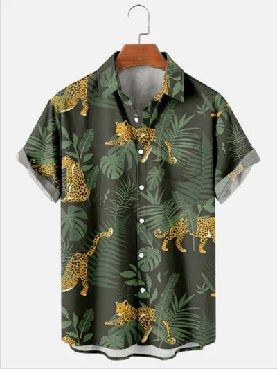 Camisa Casual Elegante para Hombre con Cuello Solapa - Image 11