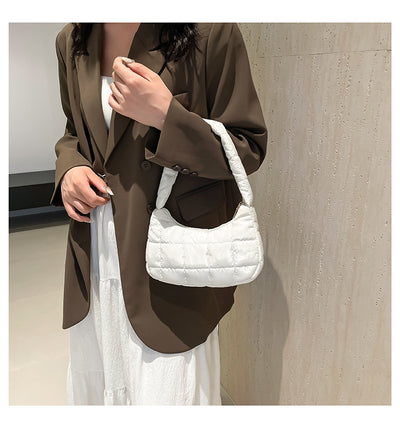 Bolso Bandolera Lunar de Un Hombro - Diseño Minimalista para Mujer - Image 14