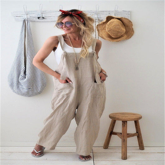 Pantalones Overol Mujer Talle Medio en Denim - Image 14