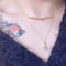 English Nonsense Necklace Letter Smile Your heart belongs to me