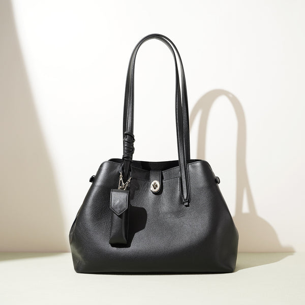 Bolso Minimalista de Lujo con Gran Capacidad para Mujer