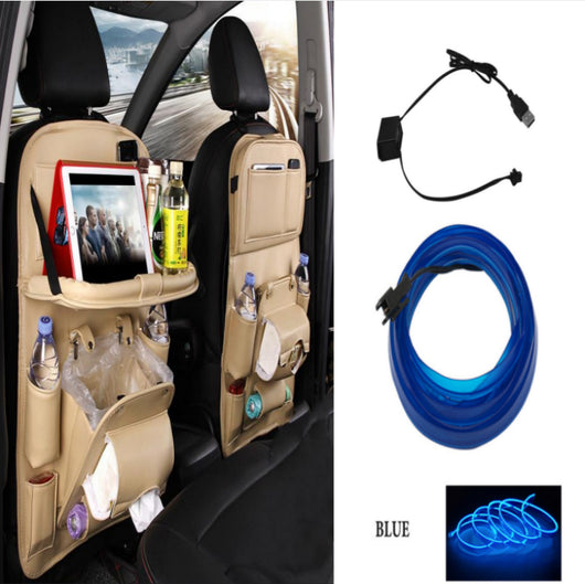 Organizador de Asiento Trasero para Auto - Bolsa Multifunción Impermeable - Image 11