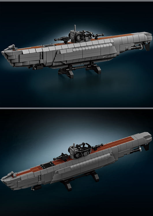 Bloques de Construcción Submarino Militar - Image 11