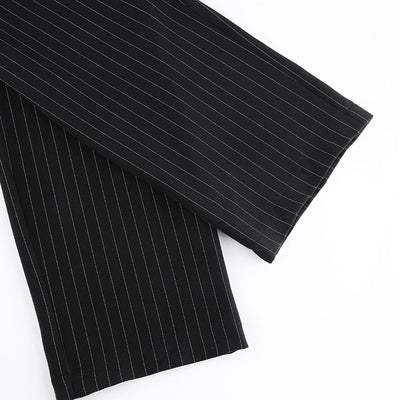 Pantalón Recto Mujer Diseño a Rayas Estilo Moderno - Image 18