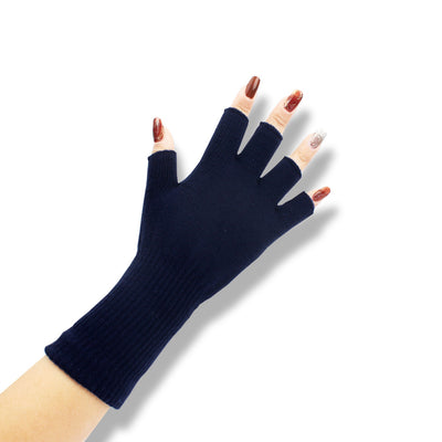 Guantes Térmicos Acrilicos Ribeteados con Dedos Abiertos - Image 7