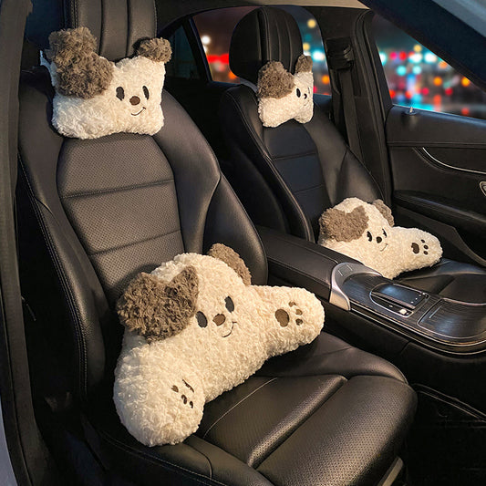 Almohada Cervical y Cojín Lumbar para Auto