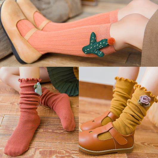 Calcetines Infantiles con Diseño de Niña Kawaii - Image 17