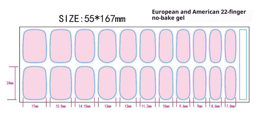Adhesivos de Gel para Uñas Brillante Semitransparente sin Horno - Image 12