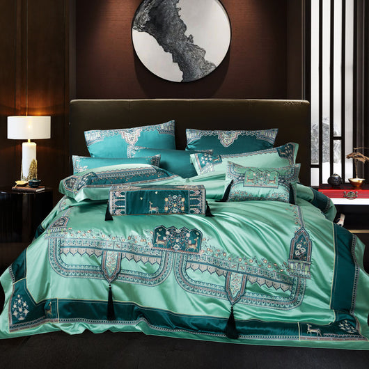 Juego de Cama Algodón Pima Largo de Lujo Estilo Palacio - Image 6