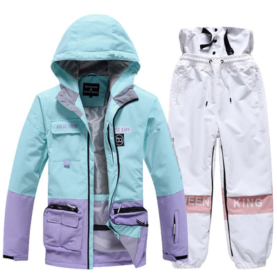 Traje de Esquí para Parejas - Abrigo Térmico Grueso Unisex - Image 19