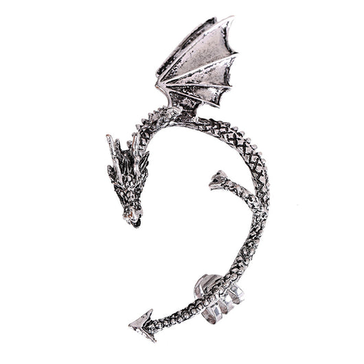 Ear Cuff Dragón Mítico: Joyería de Fantasía sin Perforación - Image 11