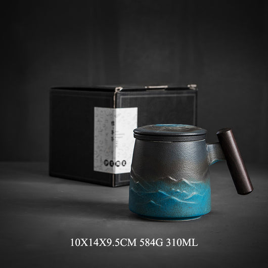 Taza de Té con Filtro Integrado y Tapa para Oficina - Image 8