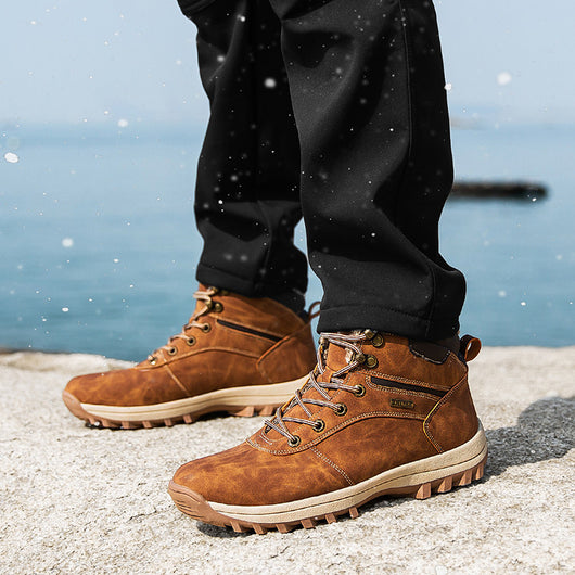 Botas Martin de Invierno con Forro Polar - Diseño Versátil para el Clima Frío - Image 5