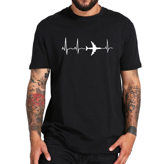 Playera Cartoon Slim Fit para Hombre - Diseño Sólido Moderno