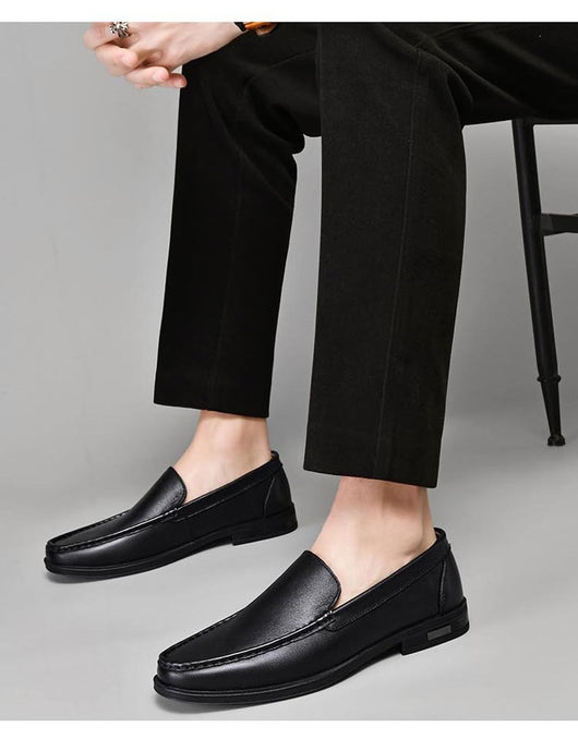Mocasines de Cuero Auténtico Cómodos Transpirables para Negocios - Image 15