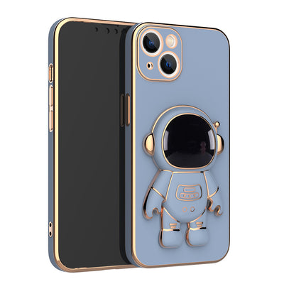Funda Protectora con Lente de Película y Soporte Electropulido para Celular - Image 10