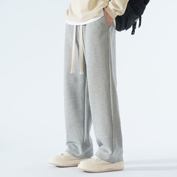 Pantalones Deportivos Holgados de Pierna Ancha para Hombre