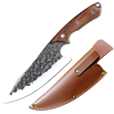 Cuchillo de Cocina Forjado a Mano de Acero Inoxidable 7 Pulgadas - Image 3