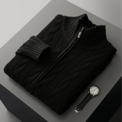 Abrigo de Punto con Cierre Innovador para Hombre - Image 8