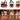 Indoor Christmas Decorations - LED Train Set with Gingerbread Figurines for Xmas Table Top Centerpiece - Tekeno