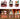 Indoor Christmas Decorations - LED Train Set with Gingerbread Figurines for Xmas Table Top Centerpiece - Tekeno