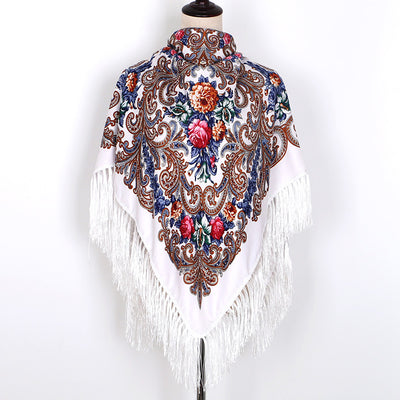 Pañuelo Étnico Oversized de Algodón Premium - Image 26