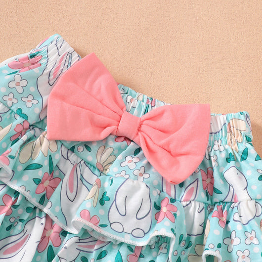 Conjunto de Verano para Niñas con Bordados - 4 Piezas - Image 14
