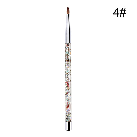 Set de 7 Brochas para Uñas Acrílicas - Nylon Profesional para Manicura - Image 3