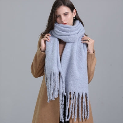 Bufanda Larga de Invierno Tipo Cachemira - Cálida y Versátil - Image 12