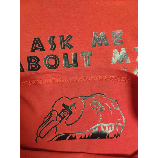 Remera Hombre Estampado Reversible Dinosaurio T-Rex Pregúntame - Image 5