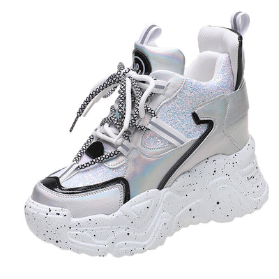 Zapatillas Deportivas Casual Coreanas con Suela Gruesa Acolchada - Image 18