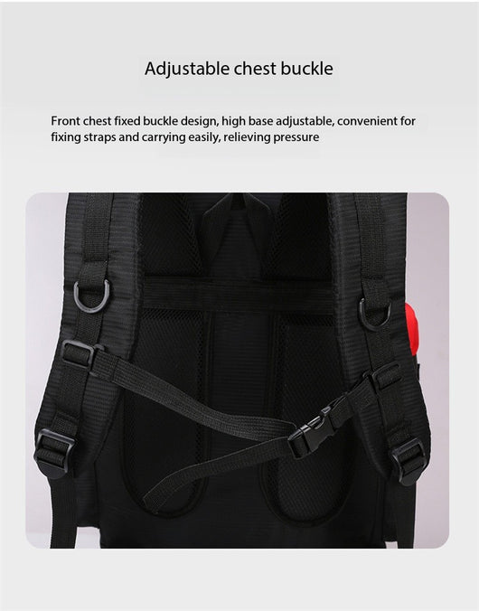 Mochila de Senderismo 90L XIYAHU - Resistente al Agua para Trekking y Camping - Image 13