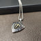 Collar Unisex Acero Sterling 925 Diseño Tridente Coreano Moderno