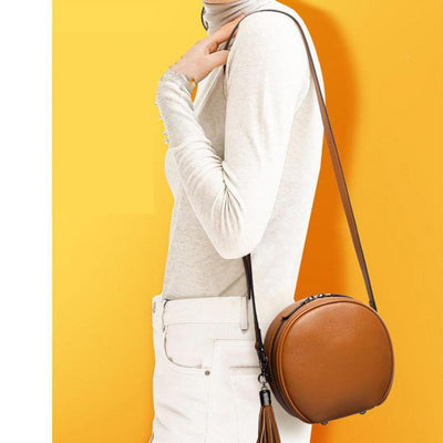 Bolso de Cuero Suave para Mujer con Correa Diagonal - Image 10