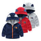 Sudadera con Capucha y Cierre para Niños - Tallas Pequeña y Mediana