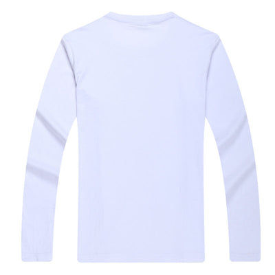 Camisa de Manga Larga Estampada en Colores Sólidos - Image 7