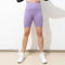 Shorts de Yoga Sin Costuras Estampado Cebra Camuflaje