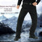 Pantalones Tácticos Soft Shell Hombre Talla Grande Forrados en Fleece para Senderismo