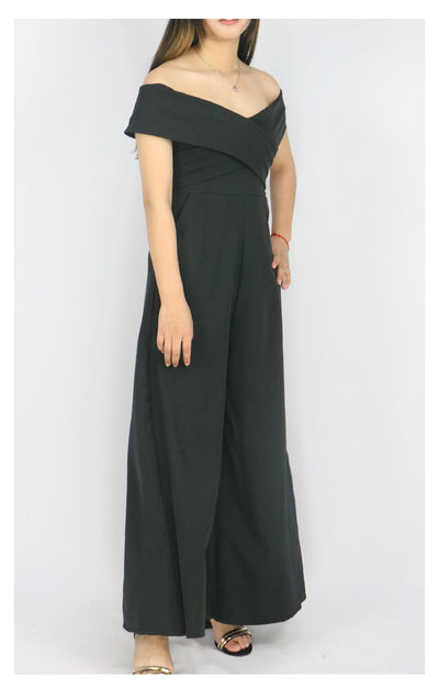 Jumpsuit Asimétrico Elegante de Un Hombro - Image 3