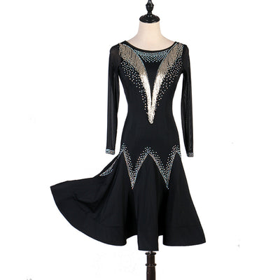 Vestidos de Danza Latina con Tubo - Trajes de Competencia y Faldas de Baile - Image 3