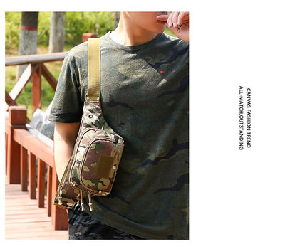 Riñonera Táctica Militar Camouflage - Mochila de Nylon para Deportes Outdoor - Image 10