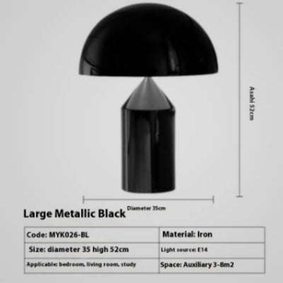 Lámpara de Escritorio Semilunar Moderna Diseño Minimalista Estilo Hotel - Image 13